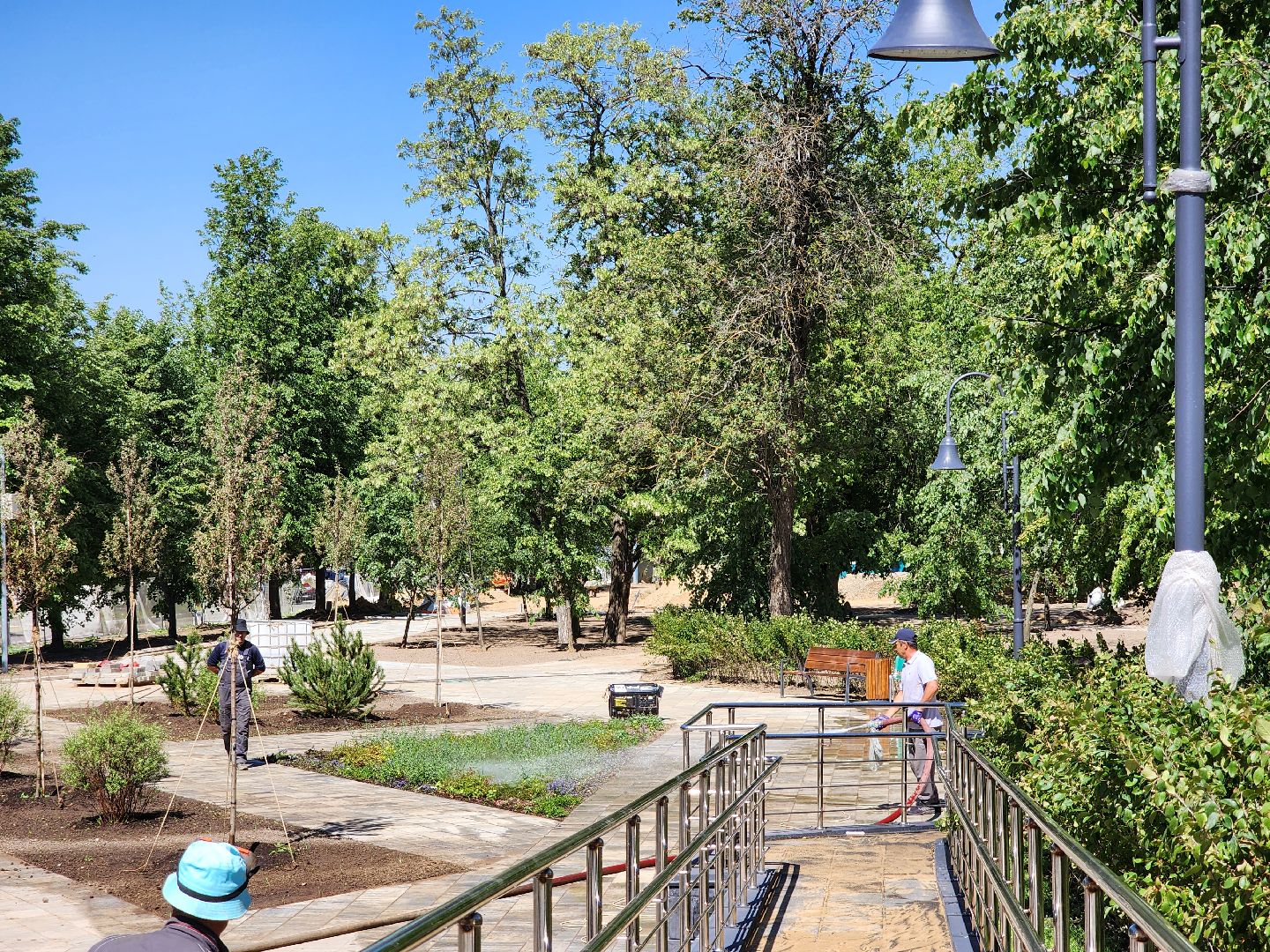 благоустройство,  реконструкция, сквер бугрова, ногинск, богородский городской округ,