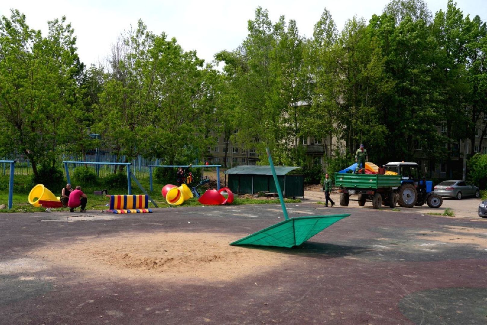 сергиев посад, загорские дали, дип, сергиево-посадский городской округ, детские игровые площадки , благоустройство , дети,