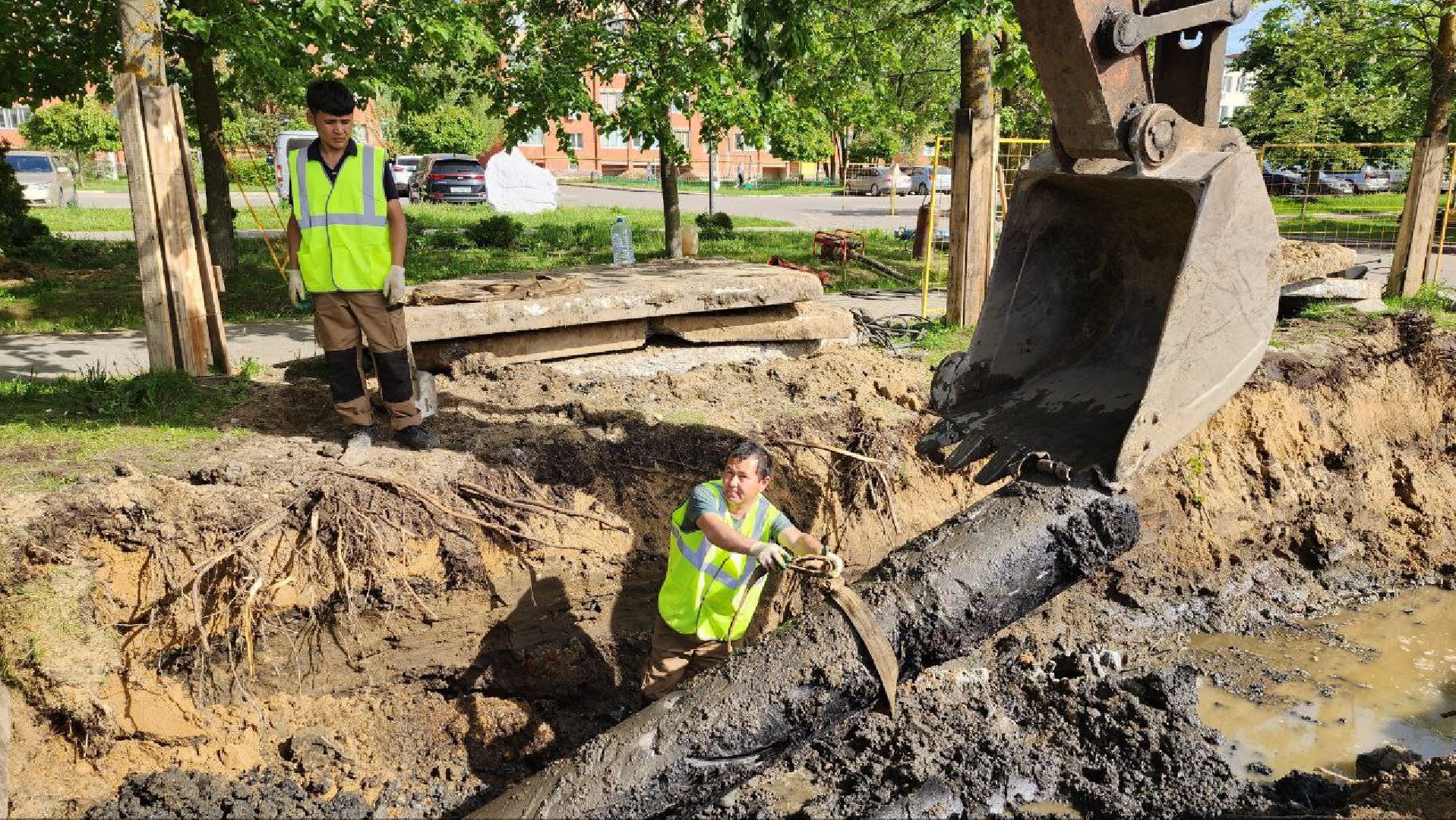 Дмитров, Ремонт теплосетей, МинЖКХ,