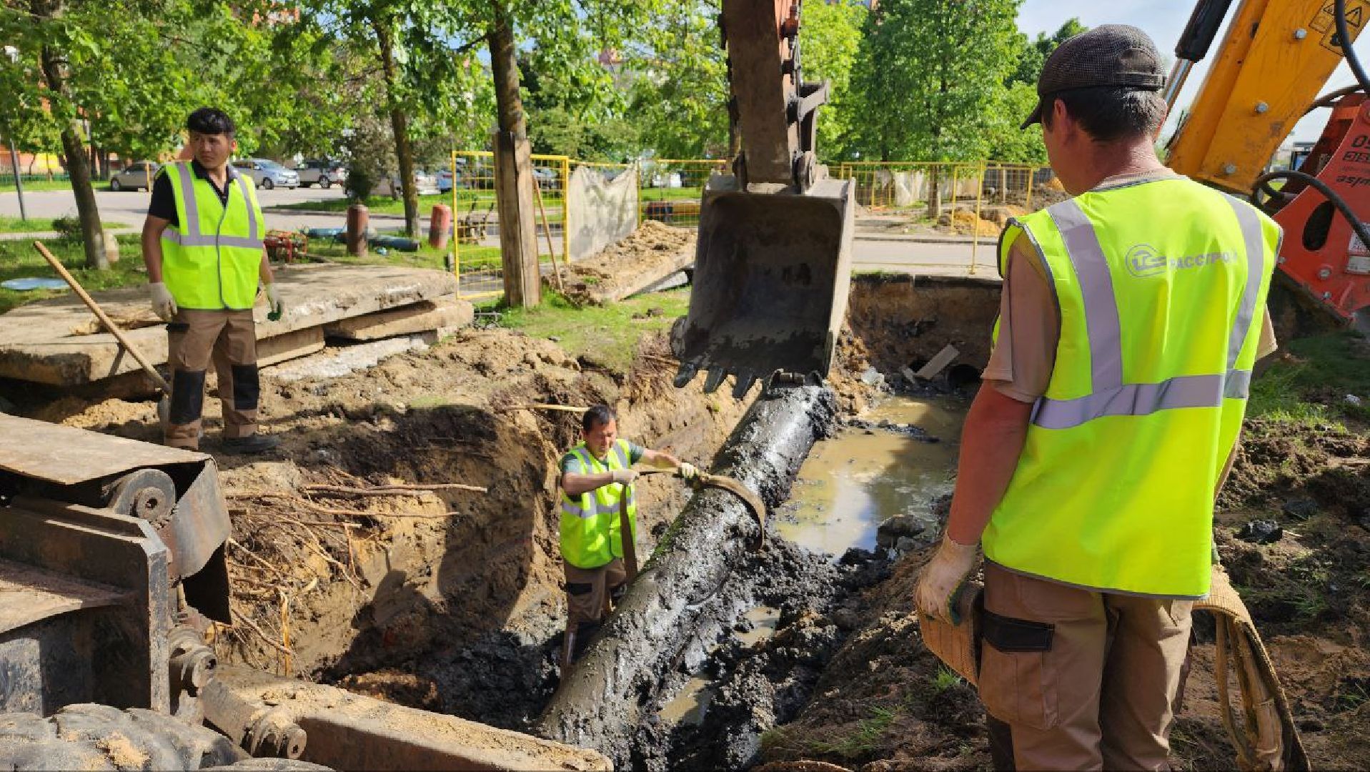 Дмитров, Ремонт теплосетей, МинЖКХ,