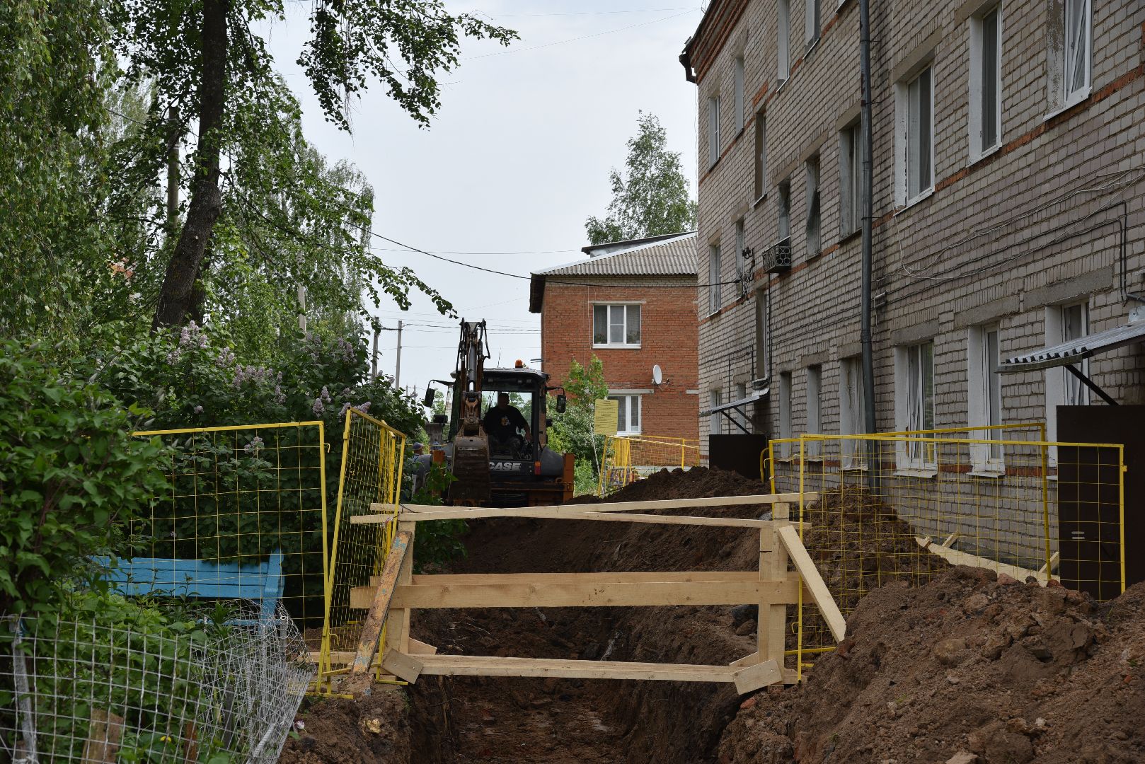 лотошино, теплотрасса, трубы, жкх,