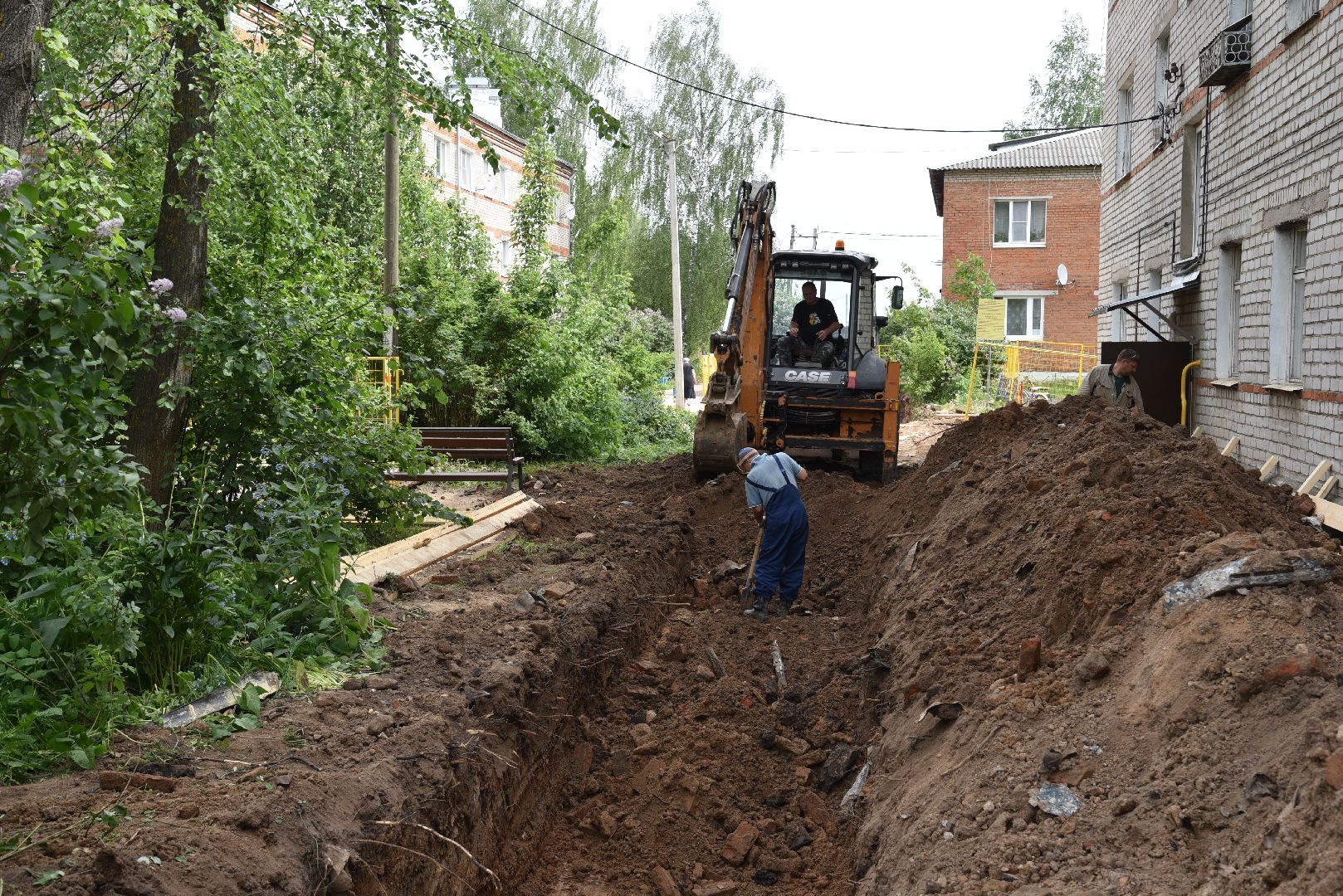 лотошино, теплотрасса, трубы, жкх,