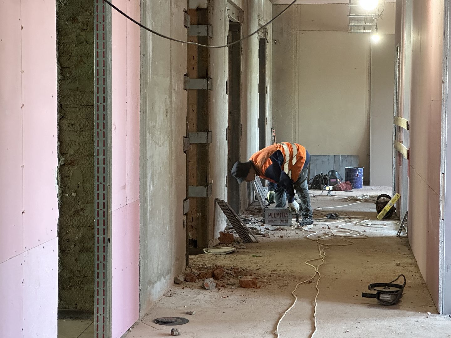 капитальный ремонт поликлиники, пушкинский городской округ, ивантеевка, здравоохранение,