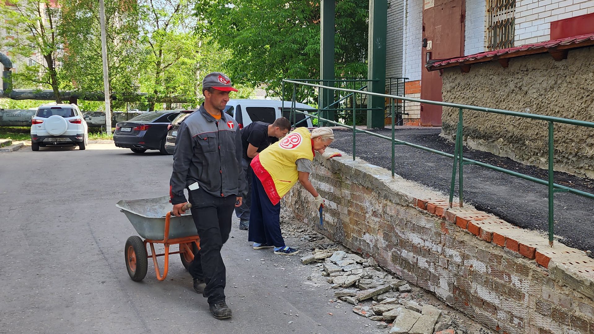 истра, жкх, ремонт подъезда,