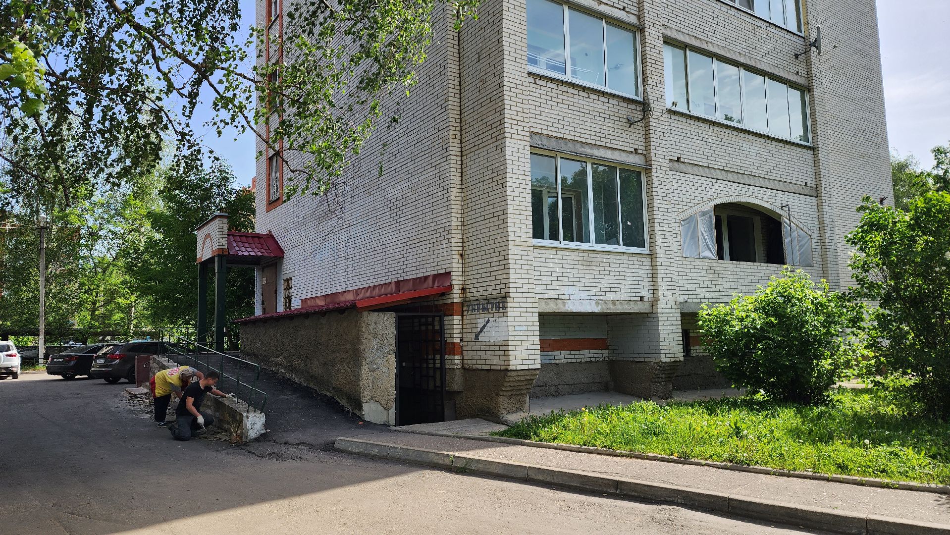 истра, жкх, ремонт подъезда,