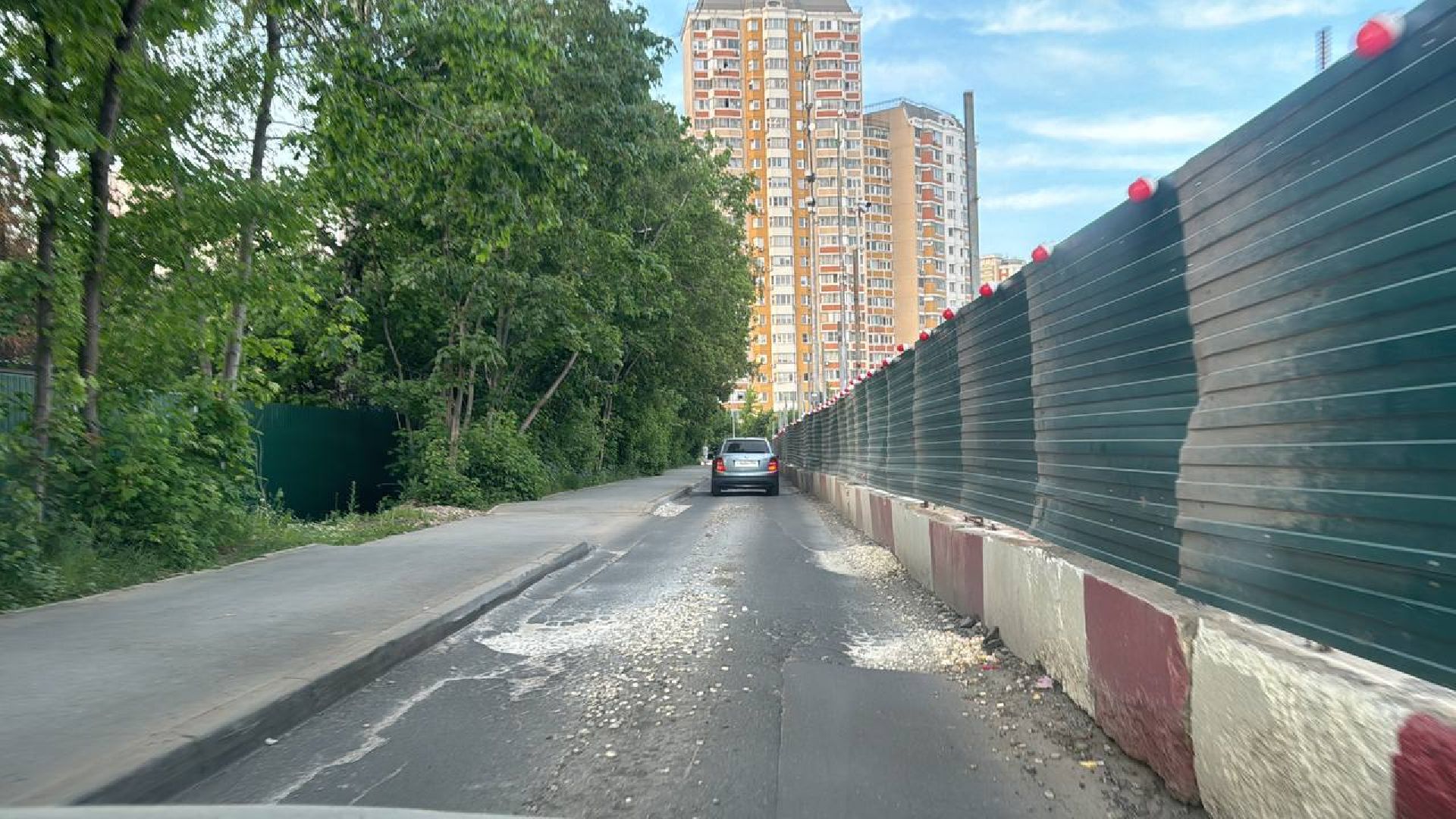 капитальный  ремонт, дороги, микрорайон ольгино,