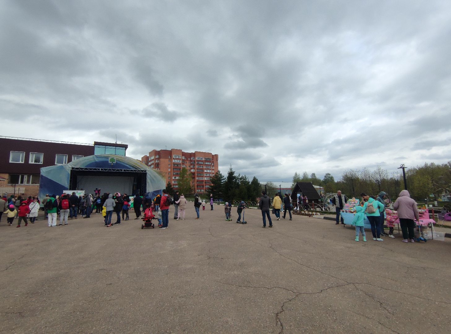 открытие теплого сезона, парки Подмосковья, Дубна