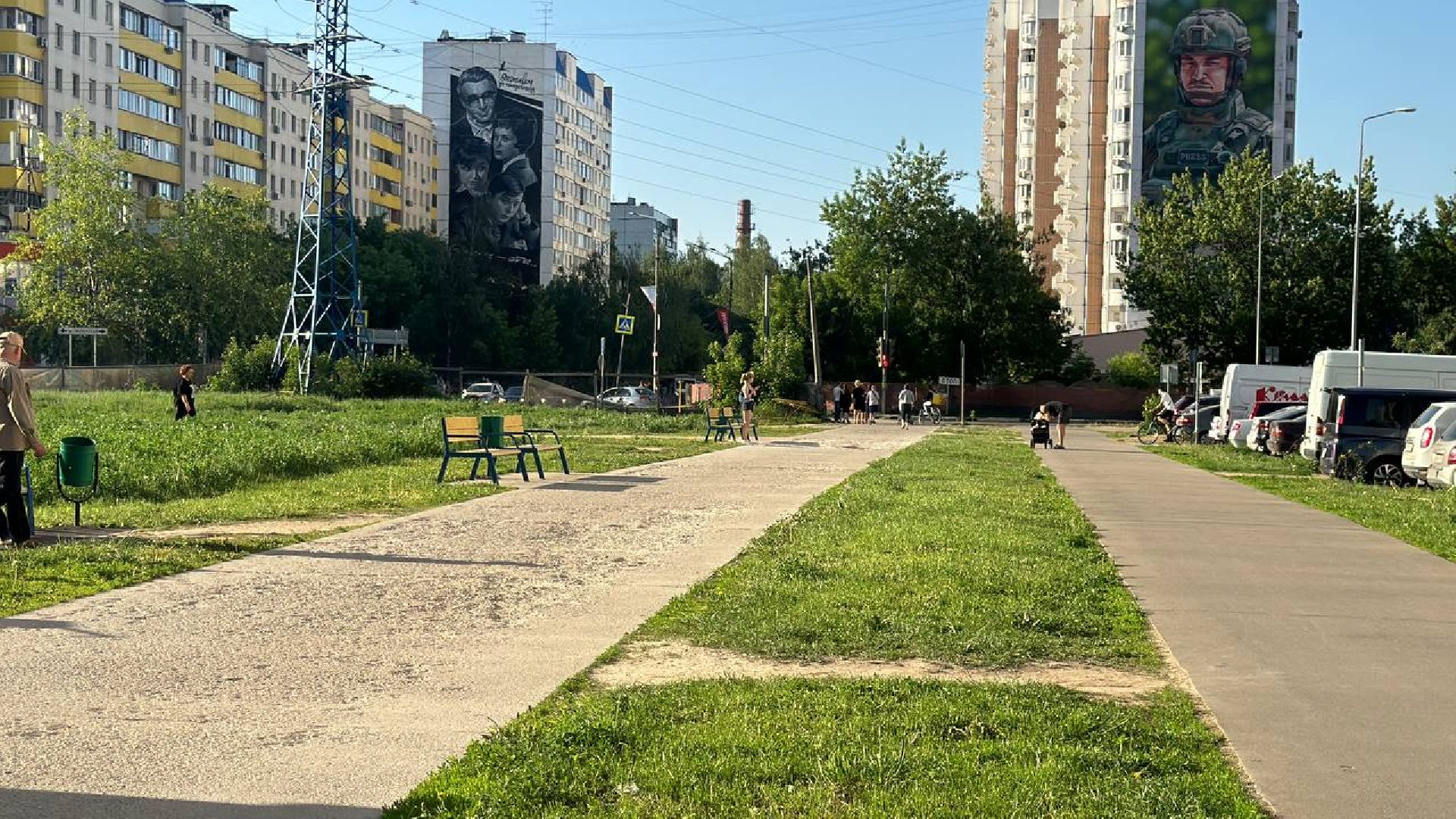 бульвар, саввино, ремонт, тропы,