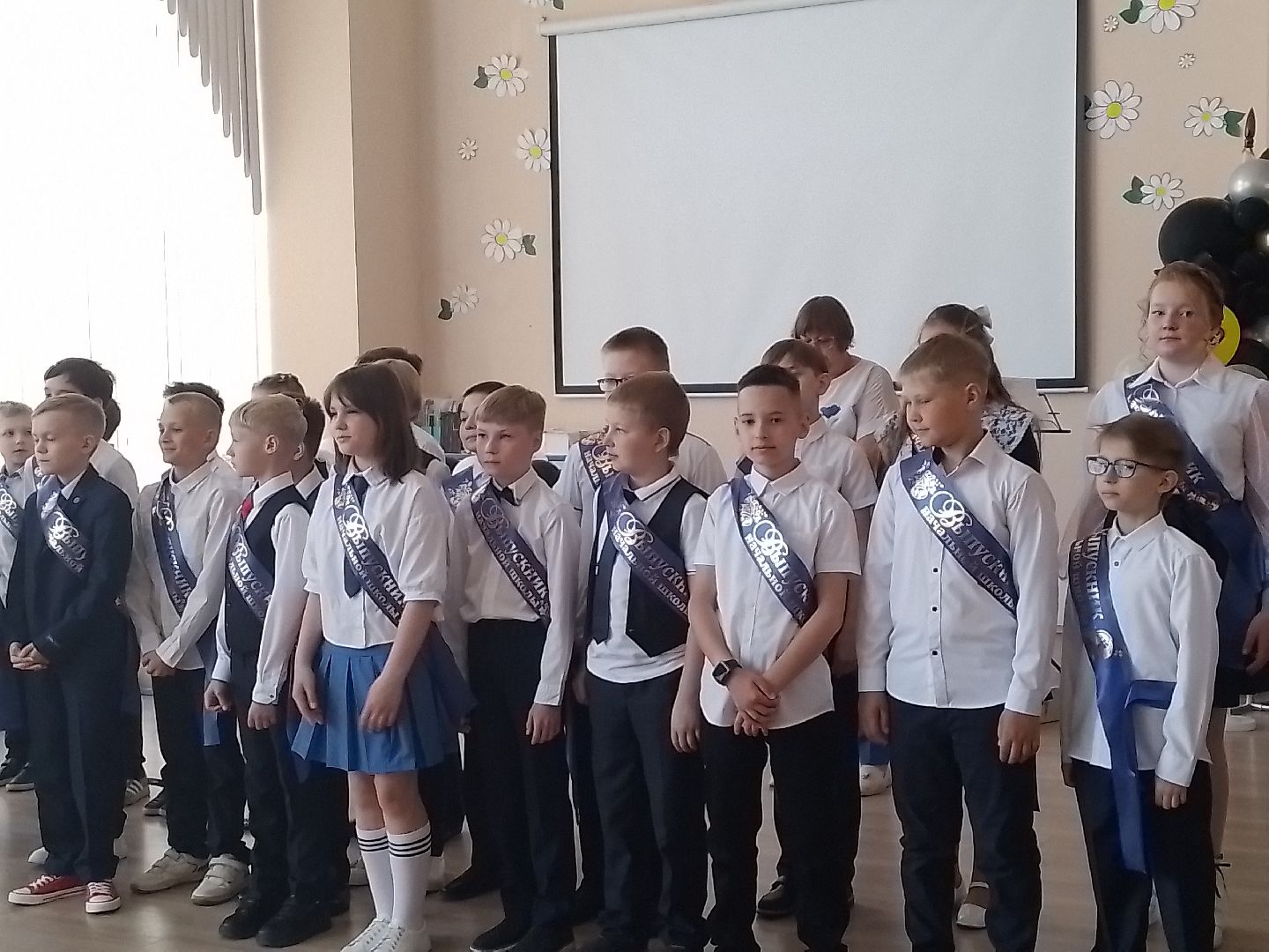городской округ восход, школа, последний звонок, 4 класс, начальная школа, выпускники 2025, выпускной 4 класс,