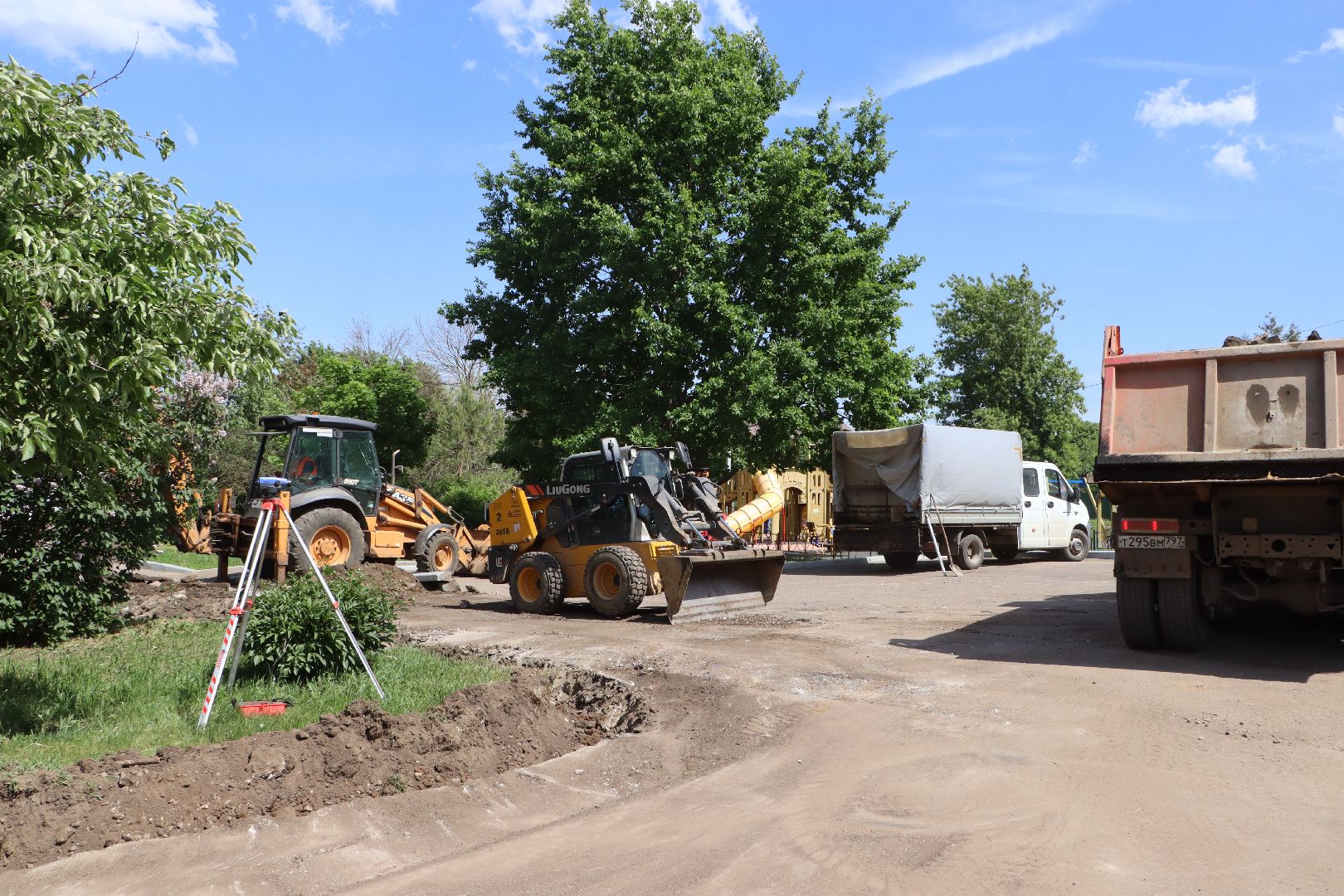 серебряные пруды, успенский, улица запрудная, комплексное благоустройство двора,