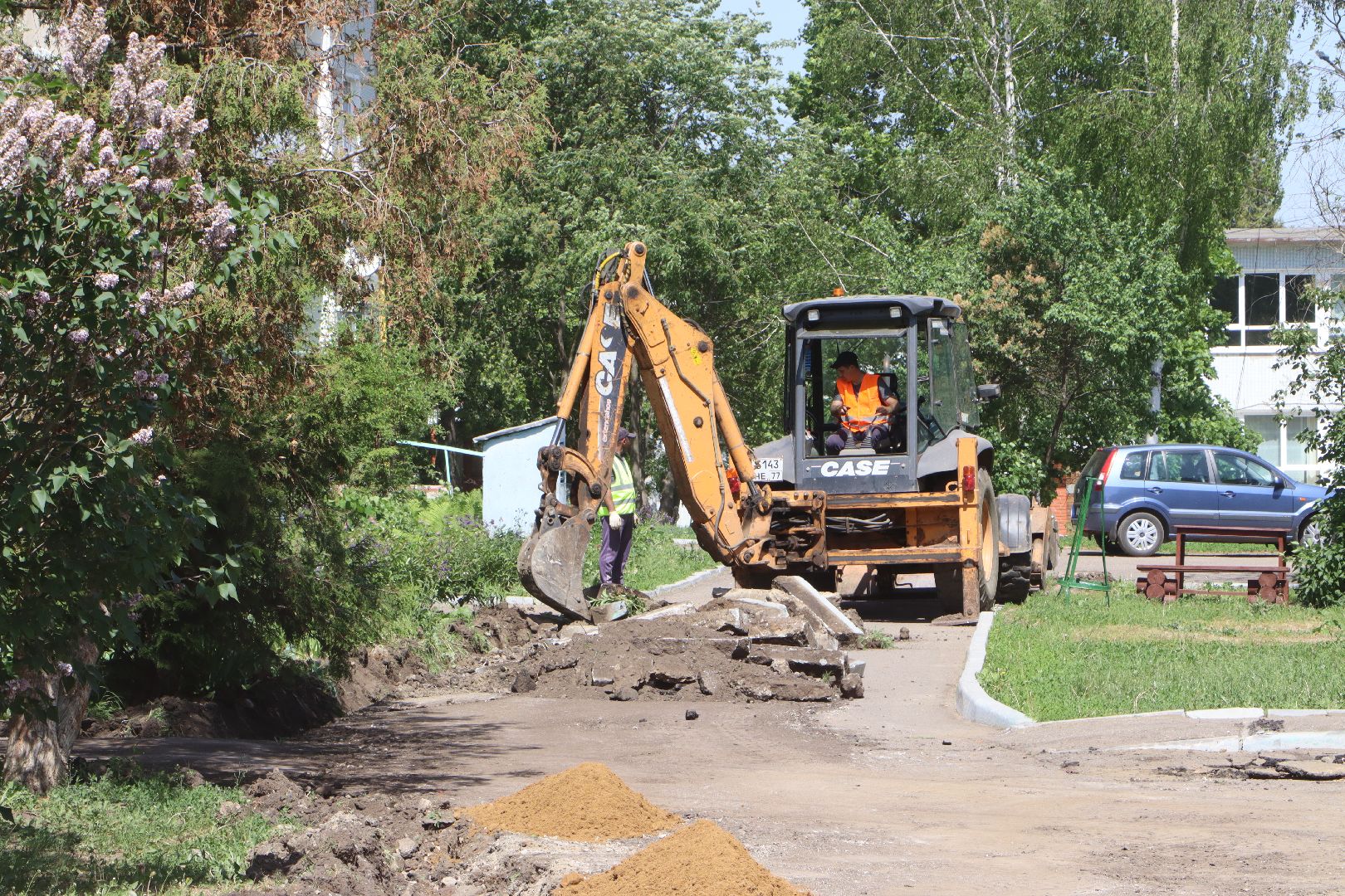 серебряные пруды, успенский, улица запрудная, комплексное благоустройство двора,