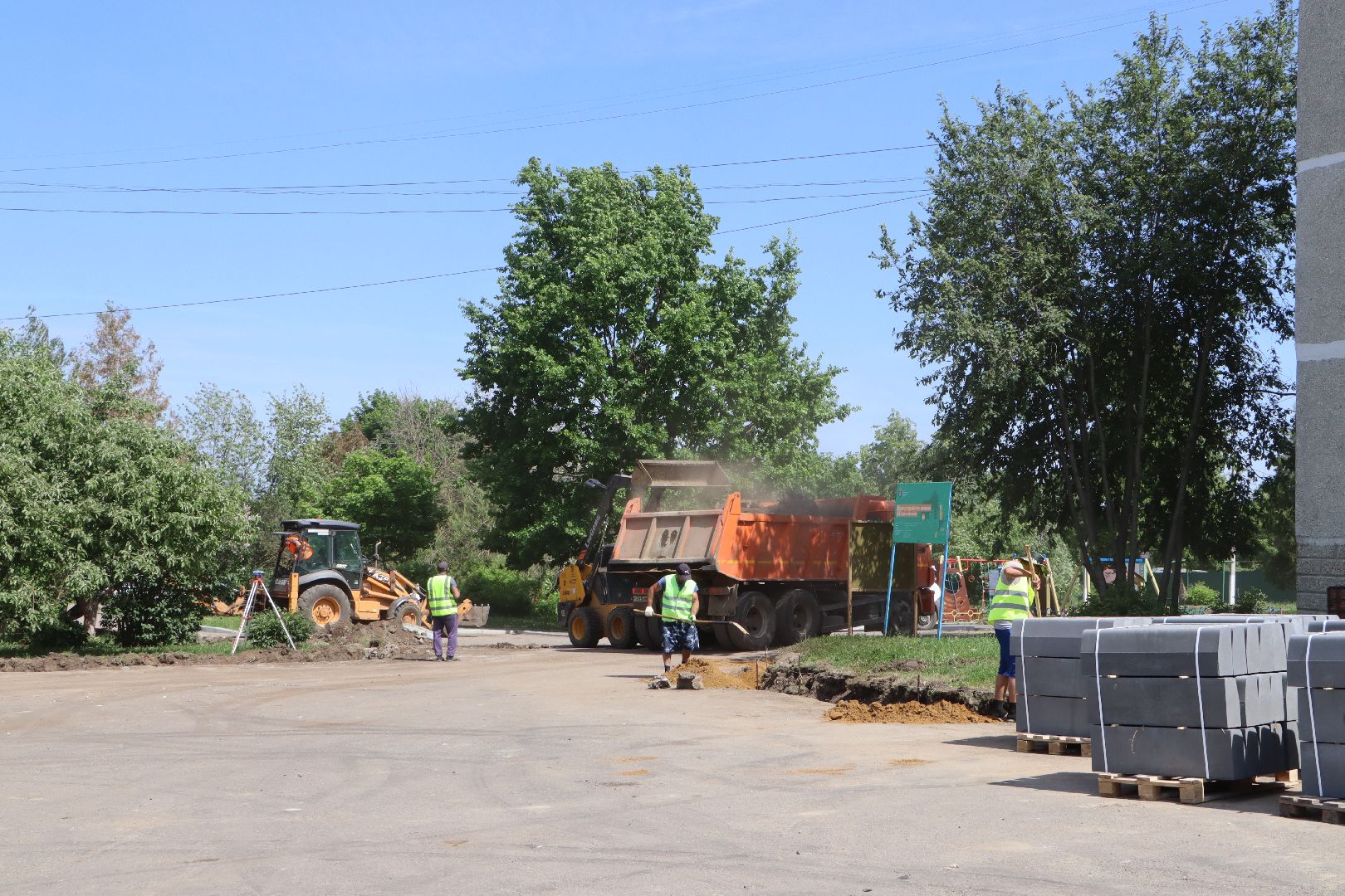 серебряные пруды, успенский, улица запрудная, комплексное благоустройство двора,