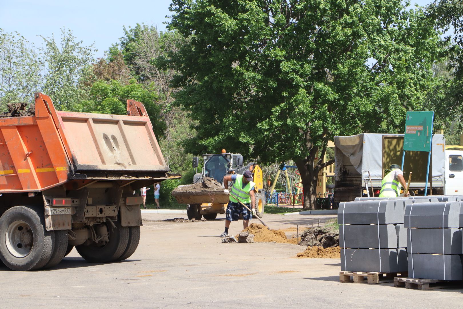 серебряные пруды, успенский, улица запрудная, комплексное благоустройство двора,