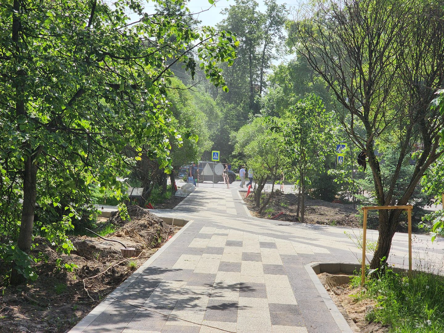 королёв, благоустройство сквера в королеве , ркк энергия,