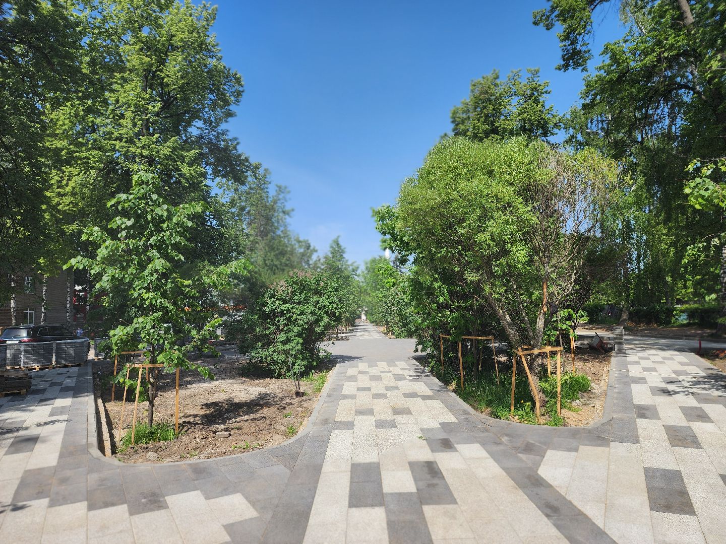 королёв, благоустройство сквера в королеве , ркк энергия,