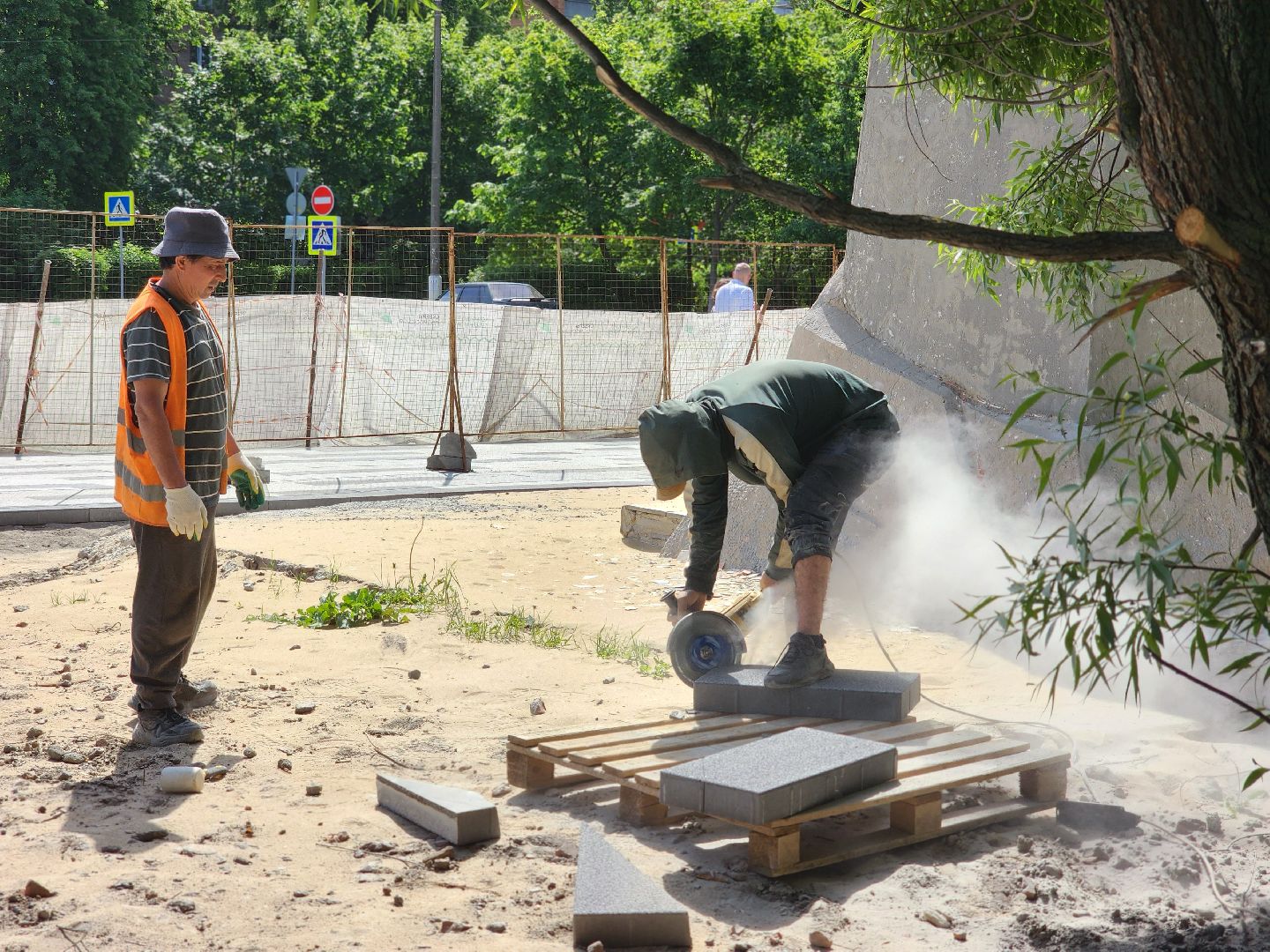 королёв, благоустройство сквера в королеве , ркк энергия,