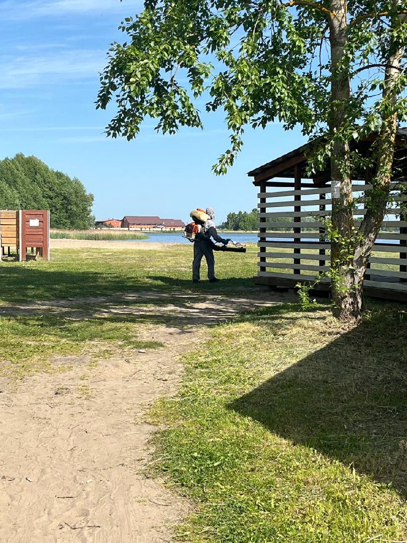благоустройство, шатурский округ, окос травы,
