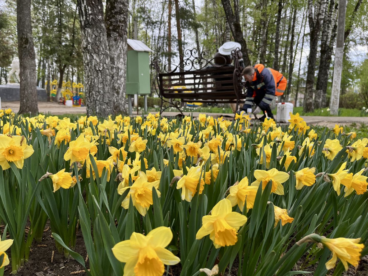 Перемены, Наро-Фоминск, благоустройство, Бобруйский сквер, чистое Подмосковье, Наро-Фоминский городской округ