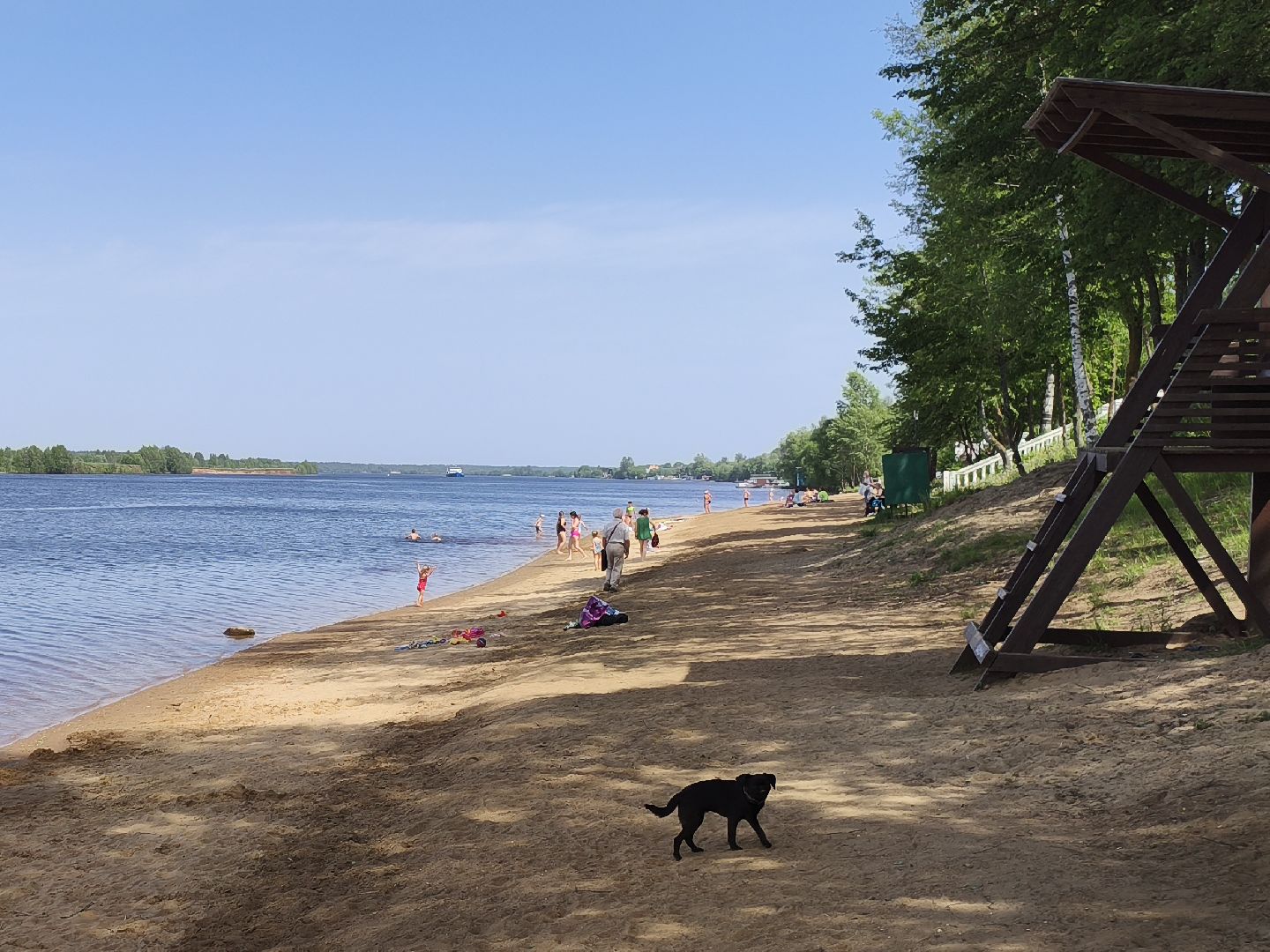 дубна, купальный сезон, пляжи, отдых у воды,