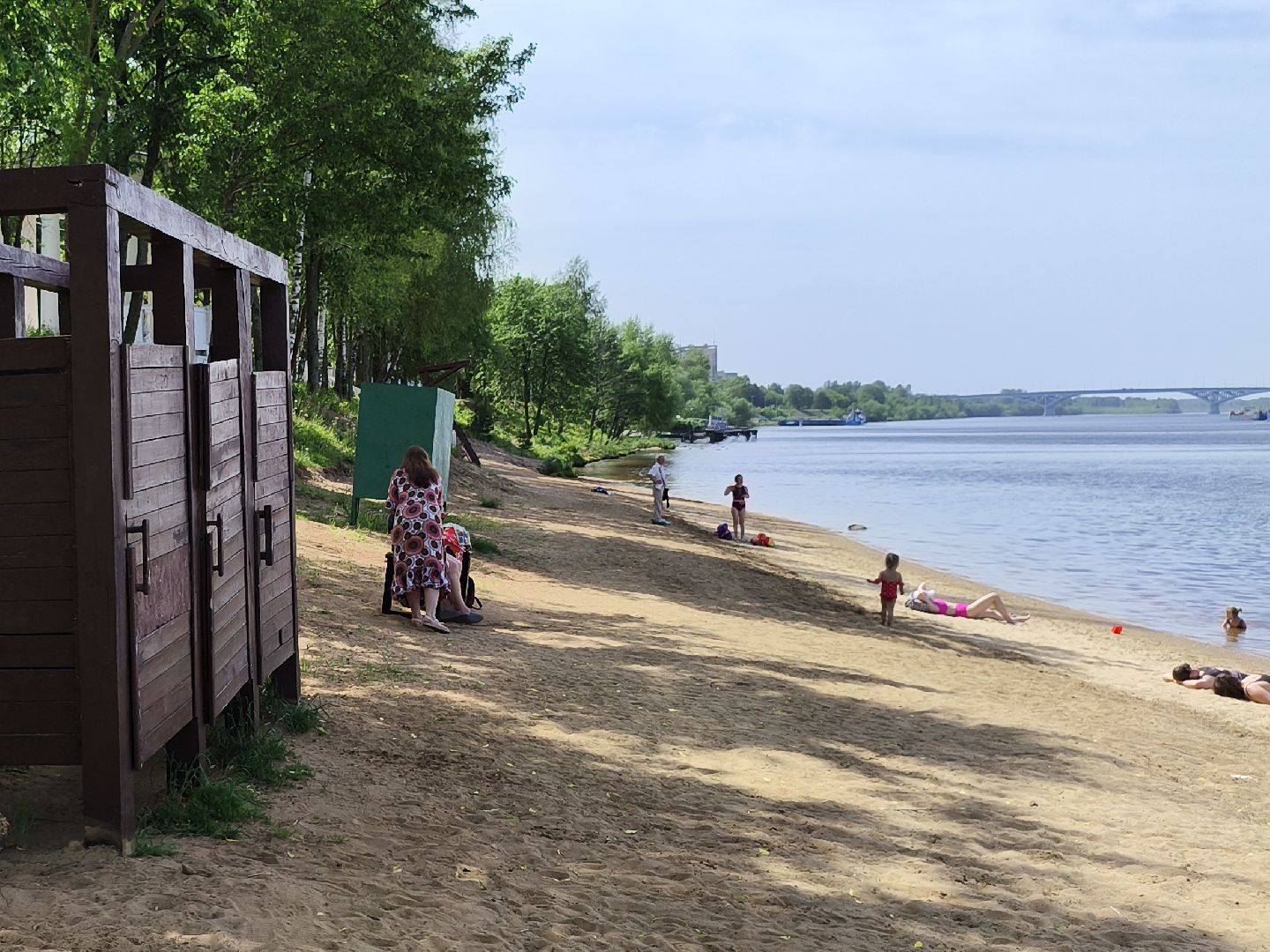 дубна, купальный сезон, пляжи, отдых у воды,