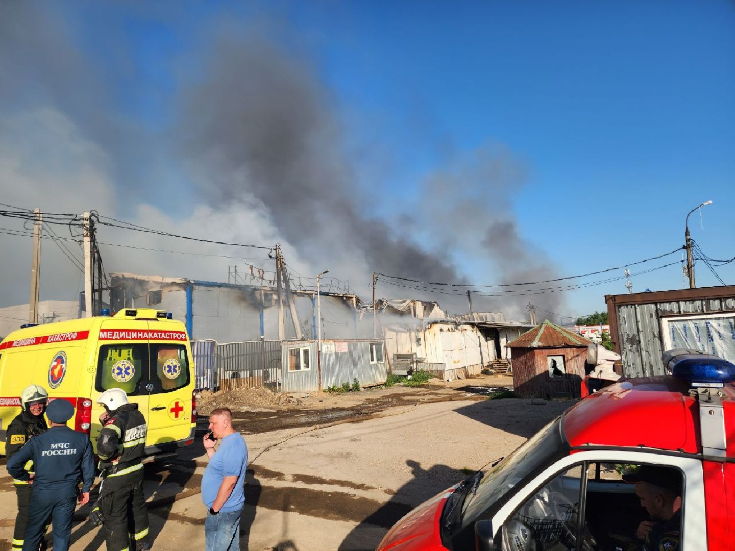 солнечногорск , чп, жители , пожар,