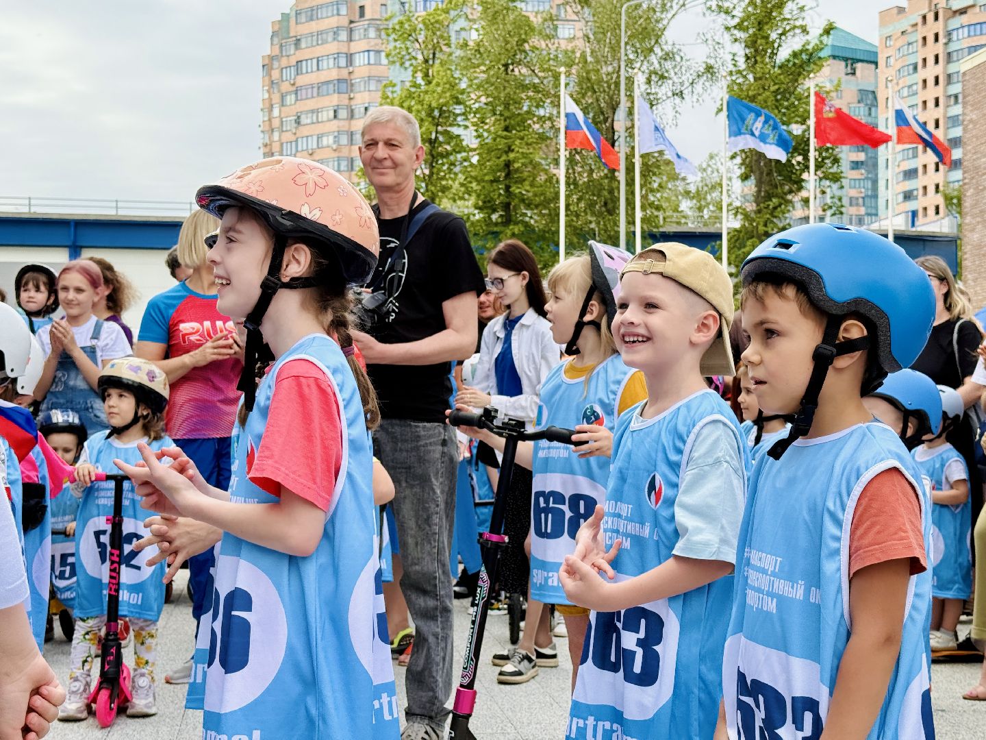 Раменское , Забег на беговелах и самокатах, Детский забег , Масс-старт,