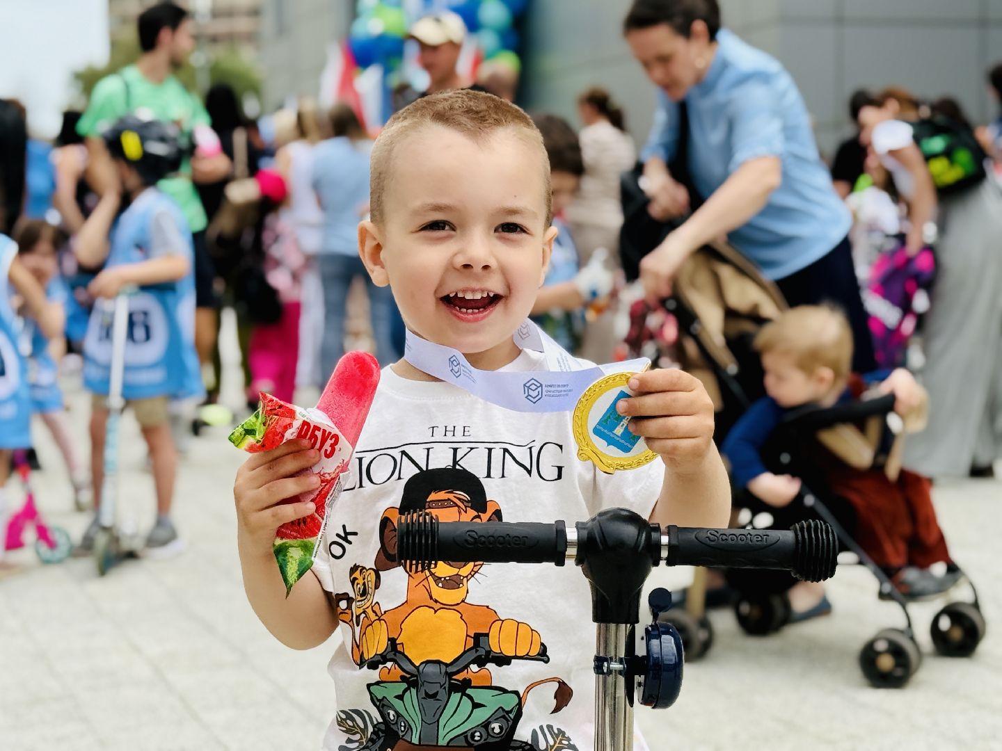 Раменское , Забег на беговелах и самокатах, Детский забег , Масс-старт,