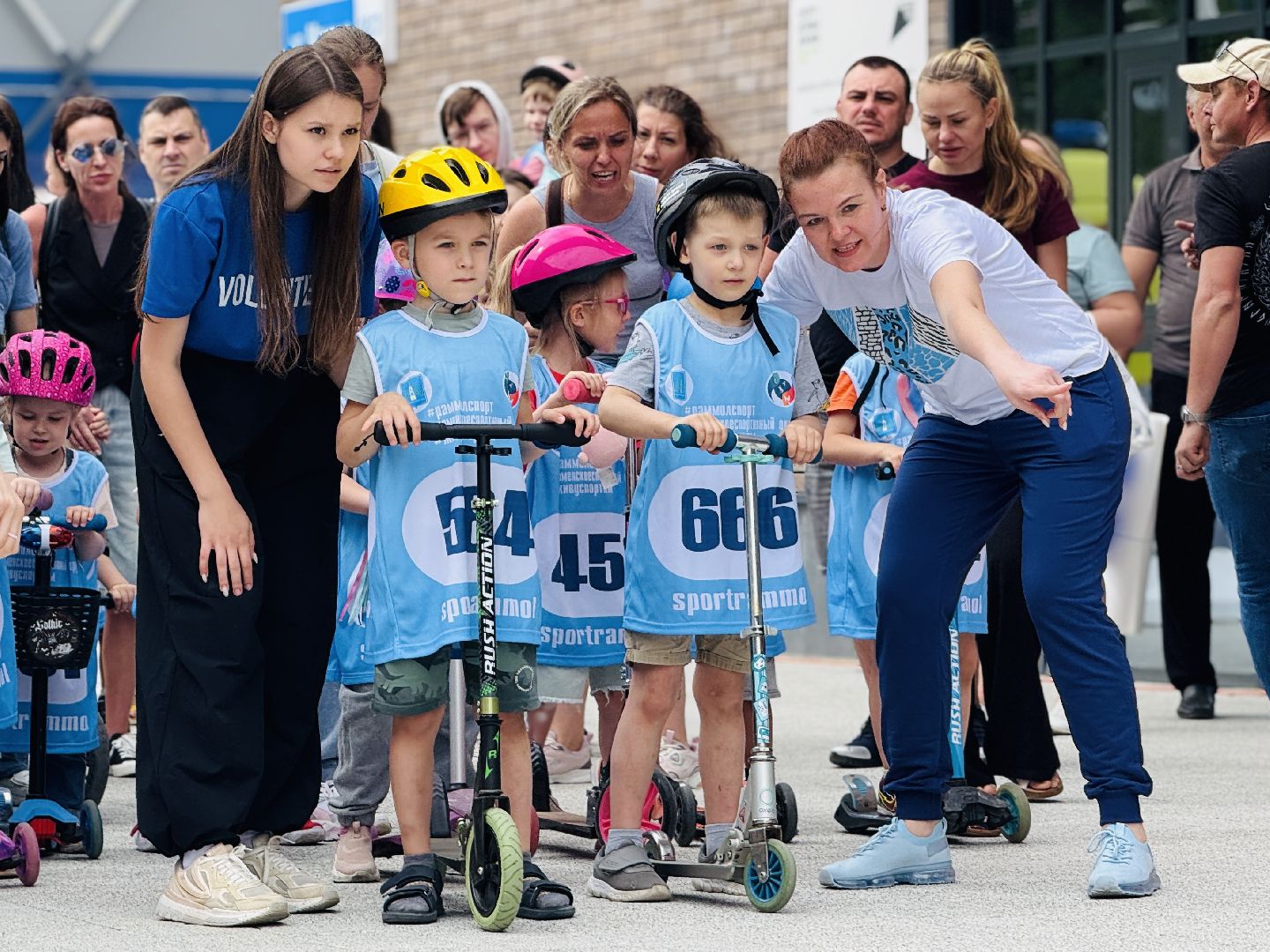 Раменское , Забег на беговелах и самокатах, Детский забег , Масс-старт,