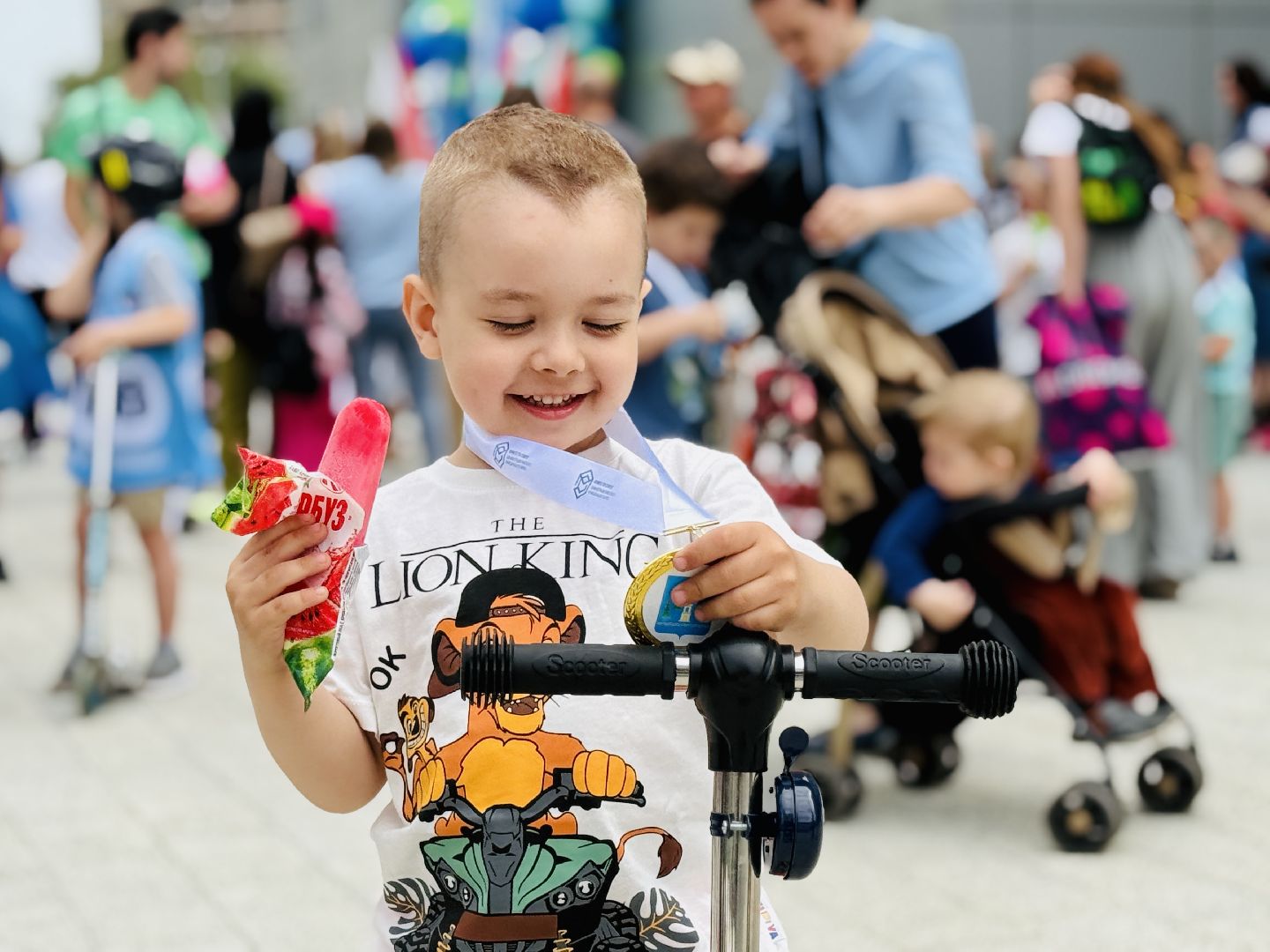 Раменское , Забег на беговелах и самокатах, Детский забег , Масс-старт,