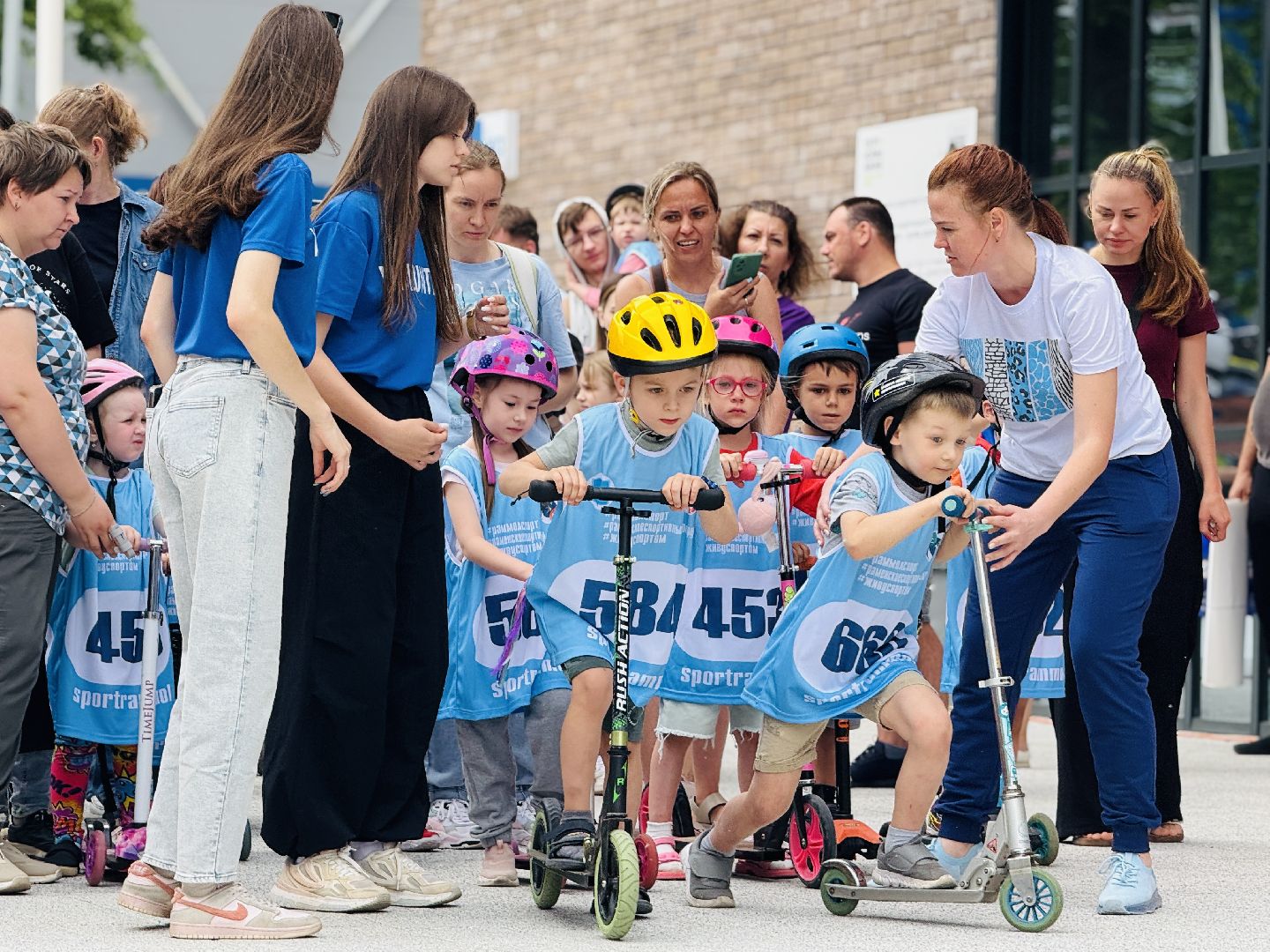 Раменское , Забег на беговелах и самокатах, Детский забег , Масс-старт,