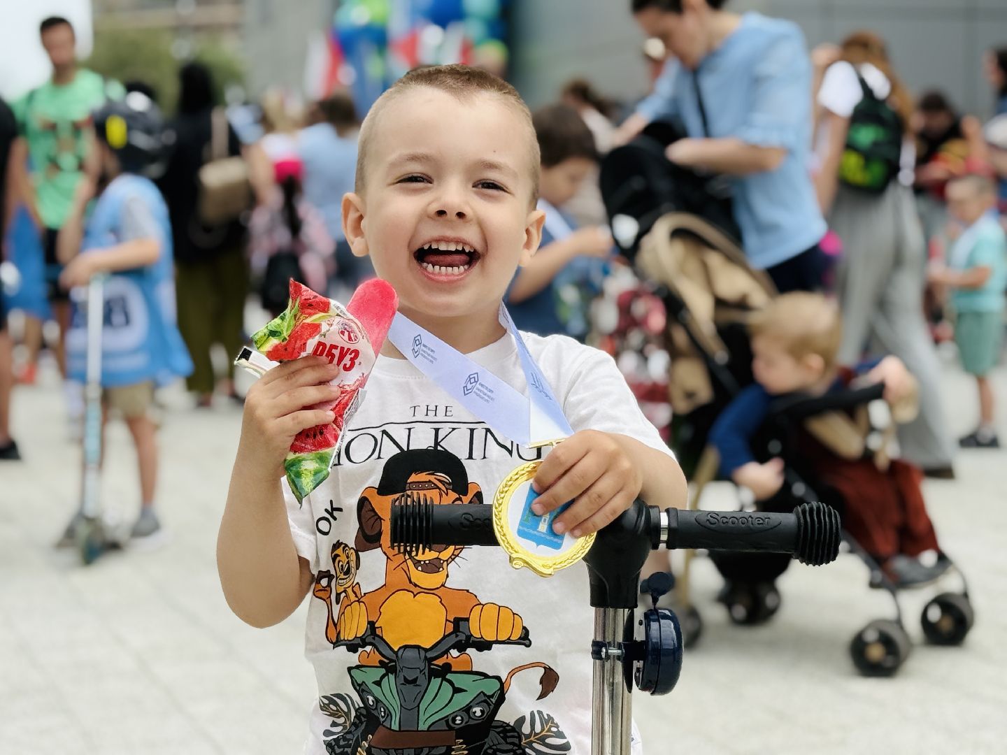 Раменское , Забег на беговелах и самокатах, Детский забег , Масс-старт,