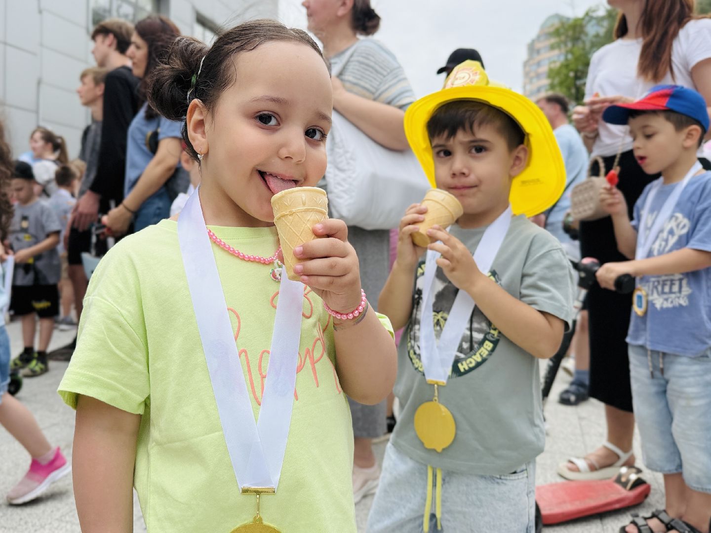 Раменское , Забег на беговелах и самокатах, Детский забег , Масс-старт,