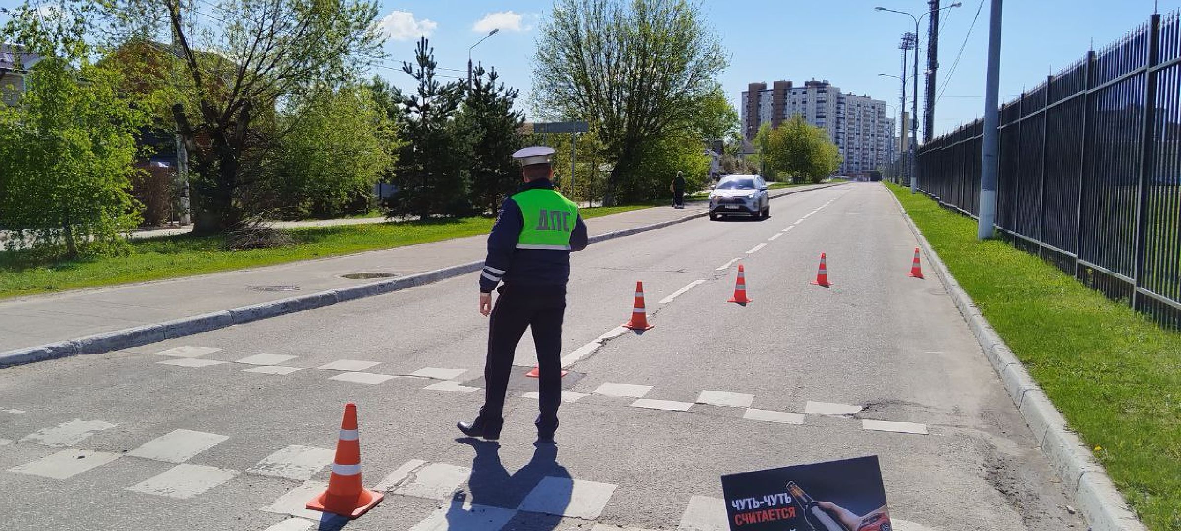 Нетрезвый водитель, рейд ГИБДД, Домодедово