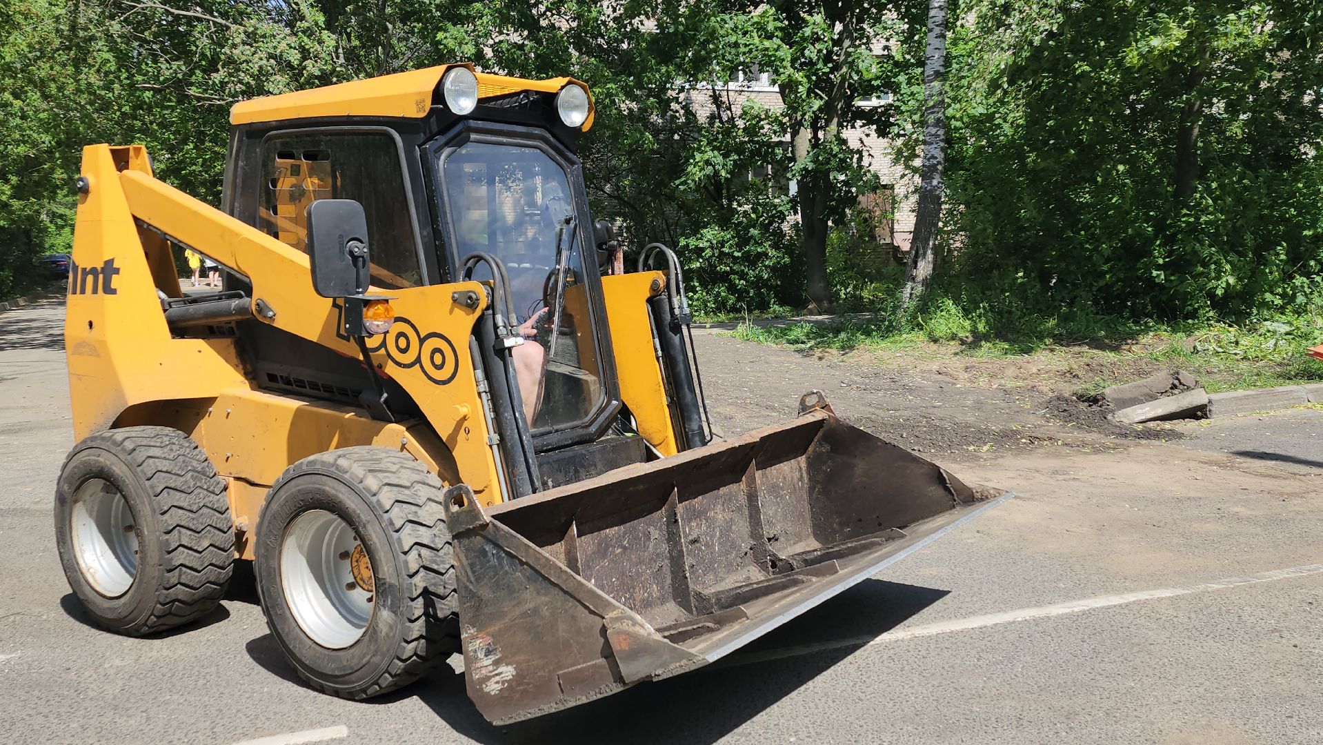 пушкино, пешеходная разметка, пешеходный переход, асфальтирование, коммунальная служба, бордюры,