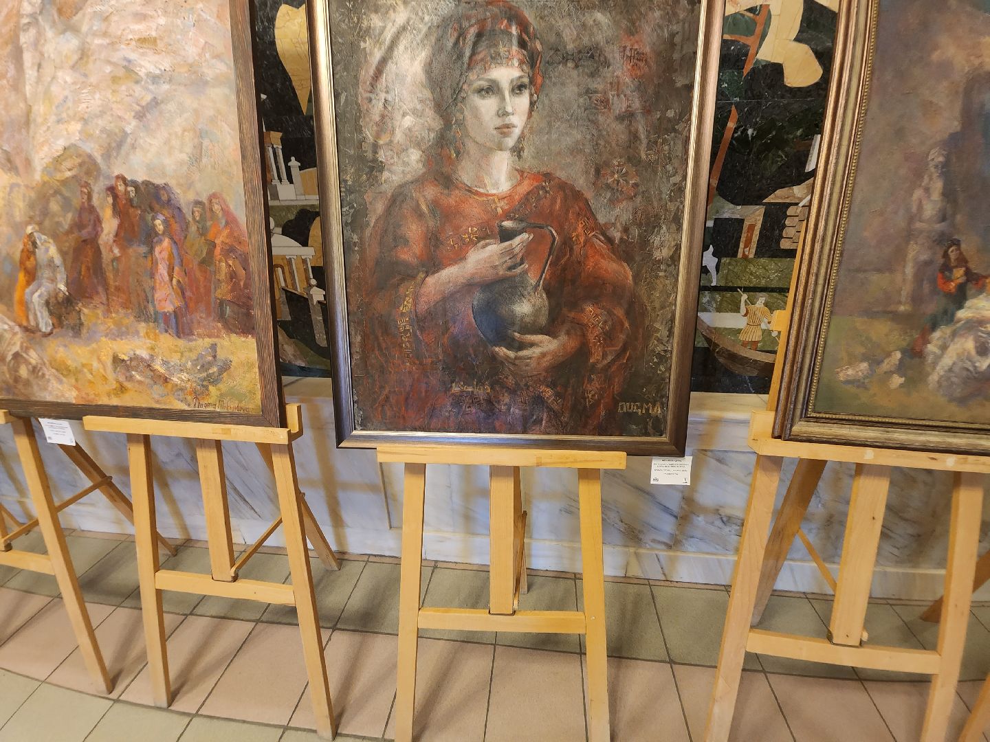 долгопрудный, ассирийские художники, дк вперед, джуна, древний мир, выставка, живопись,