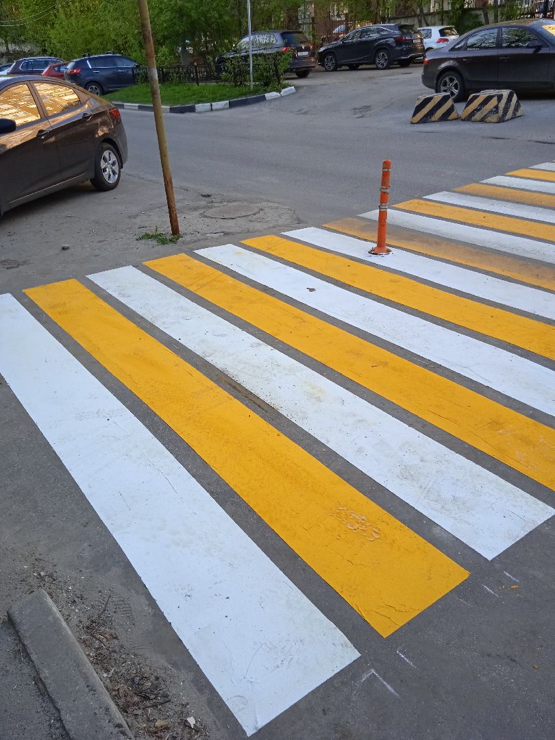 обновление, разметка, Строительная, Жуковский