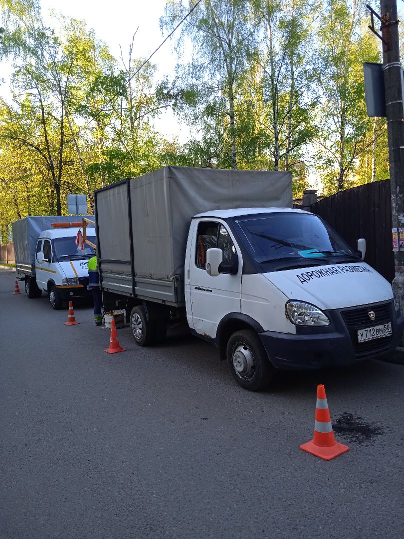 обновление, разметка, Строительная, Жуковский