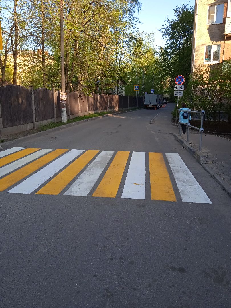 обновление, разметка, Строительная, Жуковский