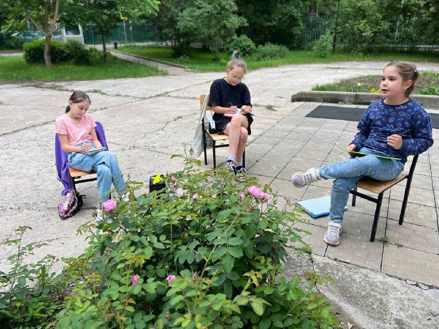 Черноголовка, Детский лагерь, лето в подмосковье,