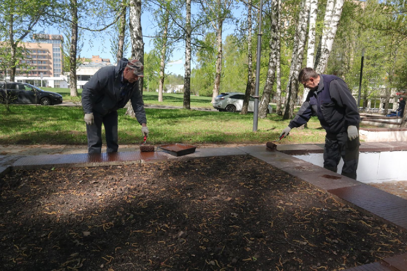 Пущино, благоустройство, День Победы