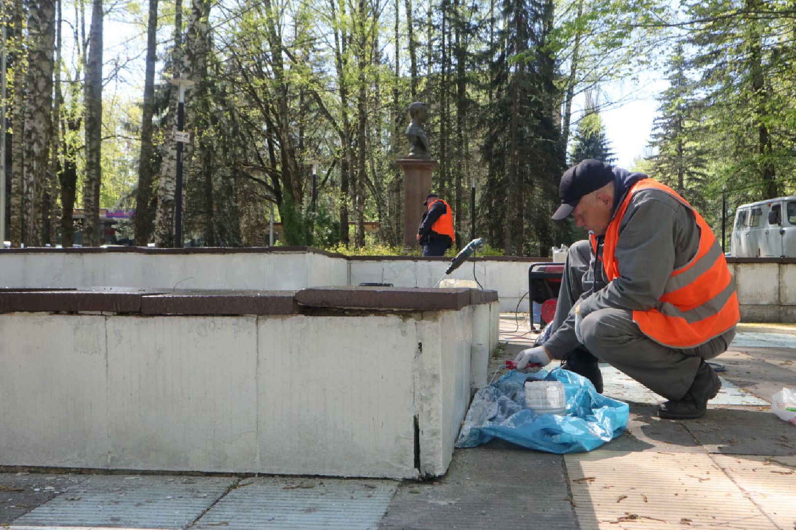 Пущино, благоустройство, День Победы