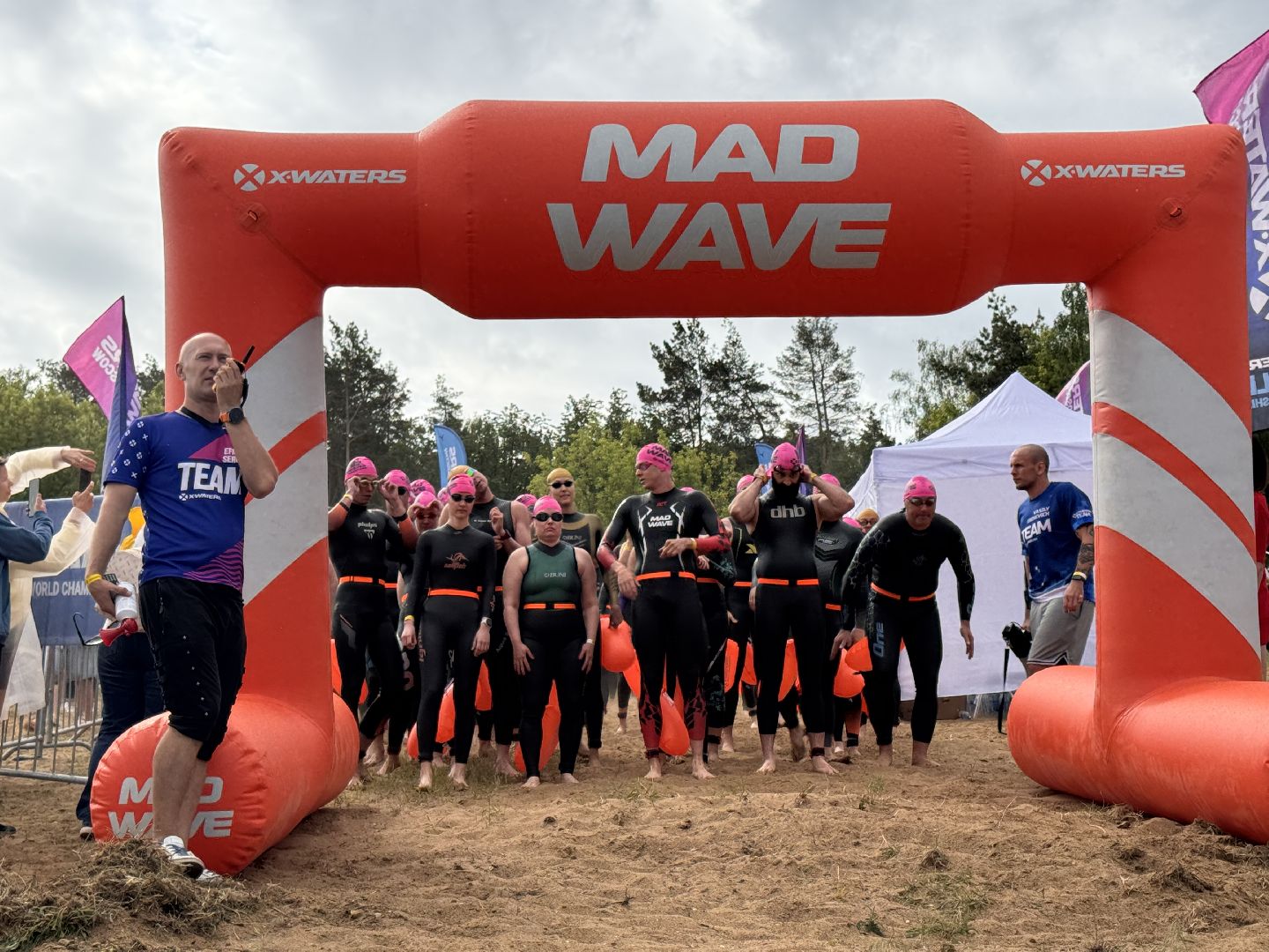 Заплыв на открытой воде, Красногорск, Пловцы-любители, Открытие пляжного сезона,