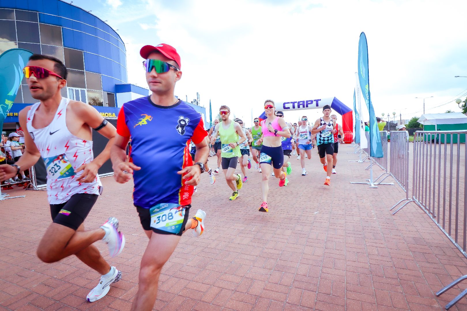 клин, общество, спорт, забег,  лето в подмосковье,