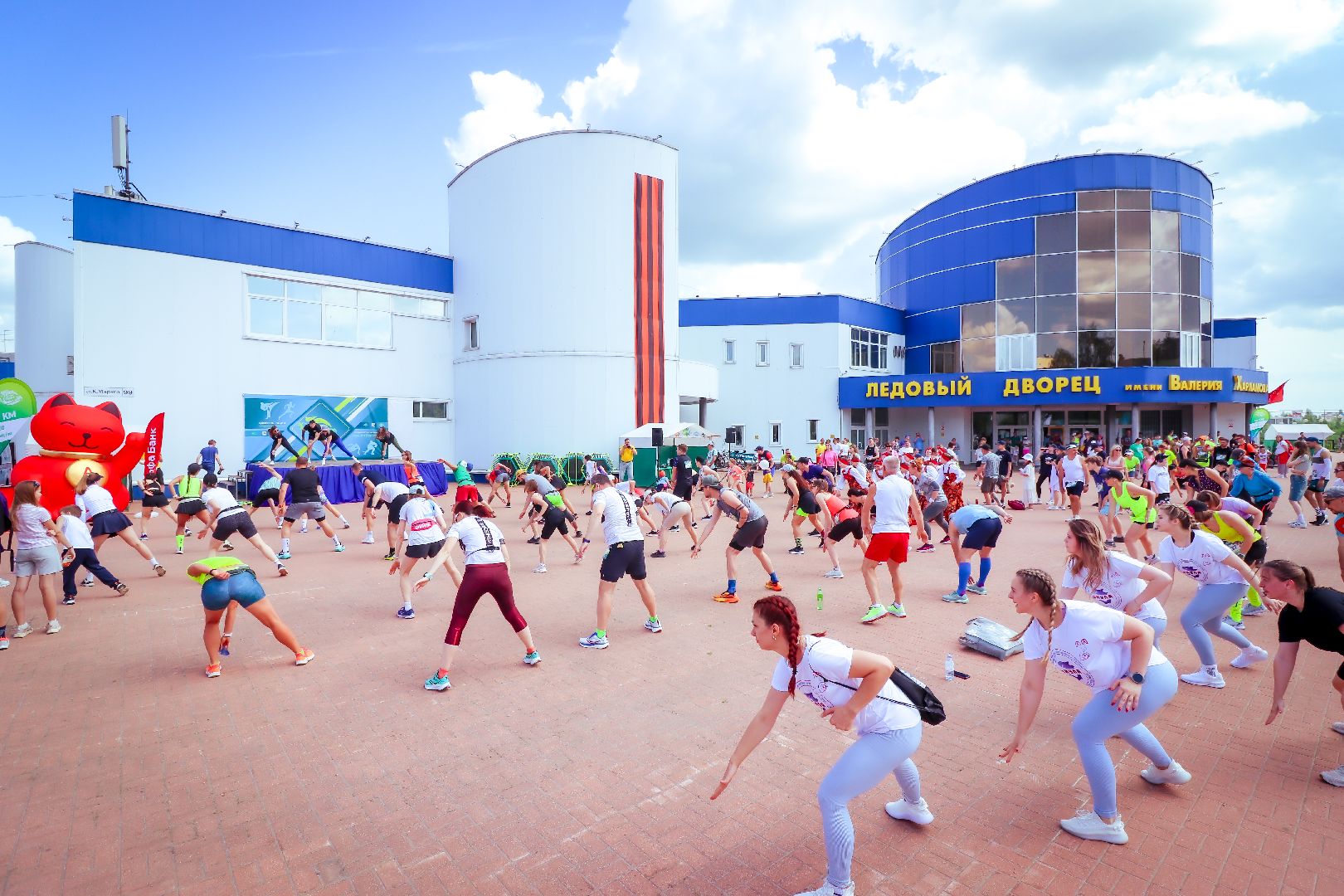 клин, общество, спорт, забег,  лето в подмосковье,