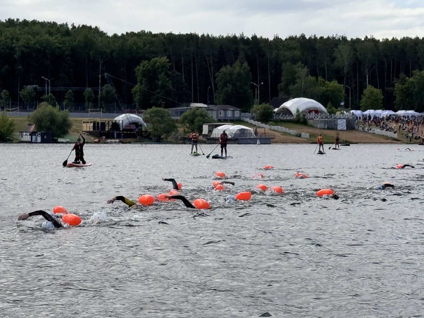 Заплыв на открытой воде, Спасатели Красногорска, ГИМС,