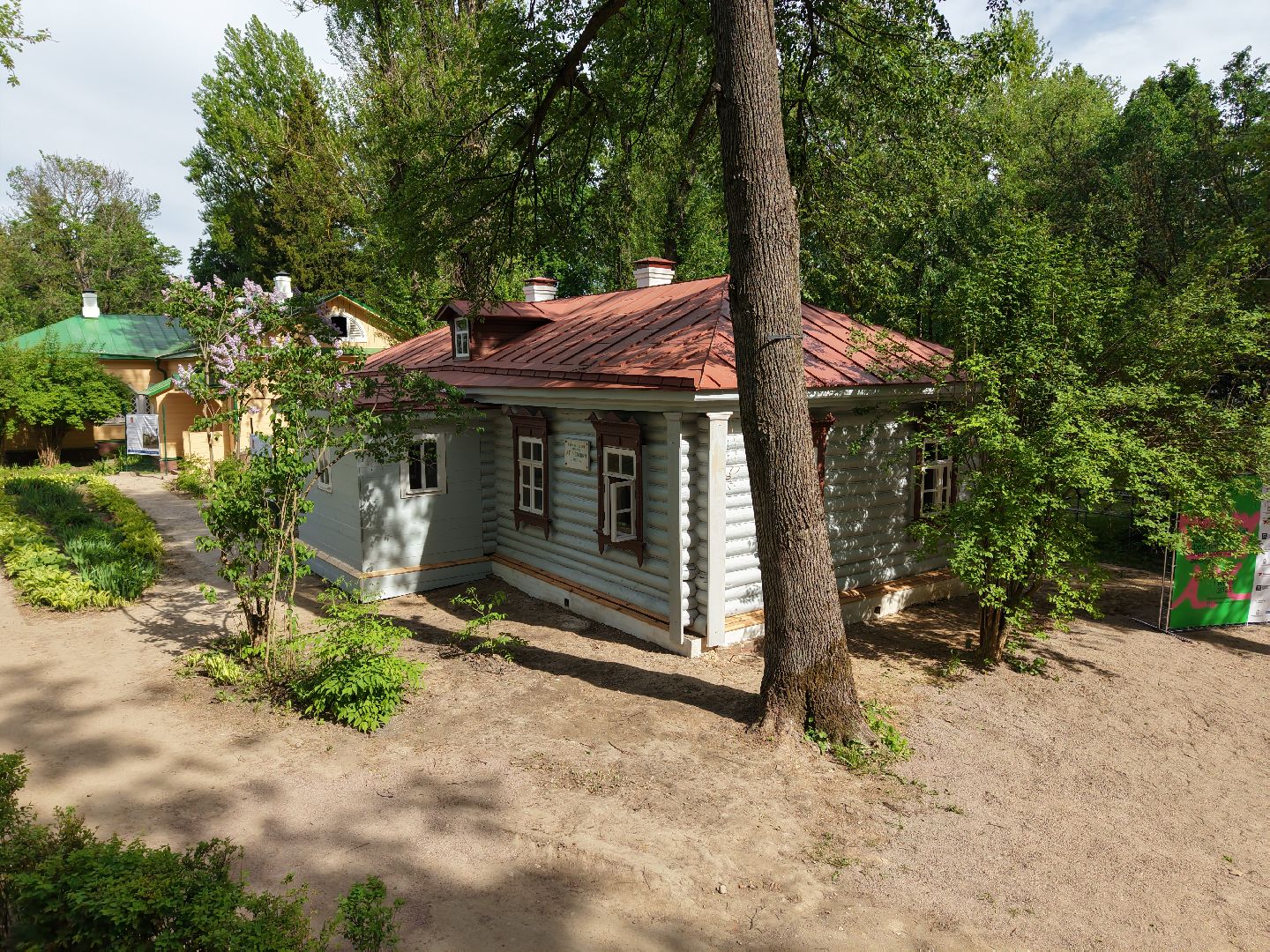 видео с коптера, усадьба мелихово, музей-заповедник в чехове,