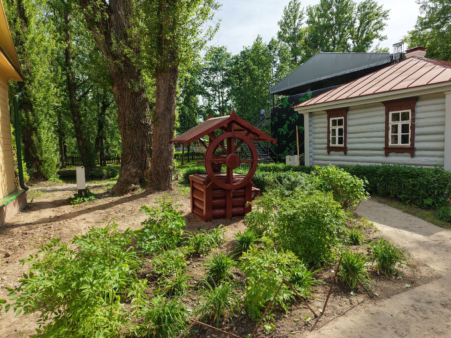 видео с коптера, усадьба мелихово, музей-заповедник в чехове,