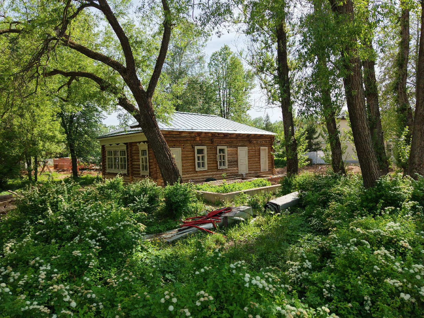 видео с коптера, усадьба мелихово, музей-заповедник в чехове,
