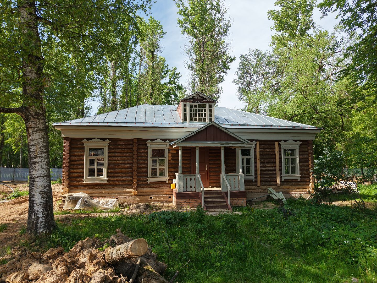 видео с коптера, усадьба мелихово, музей-заповедник в чехове,