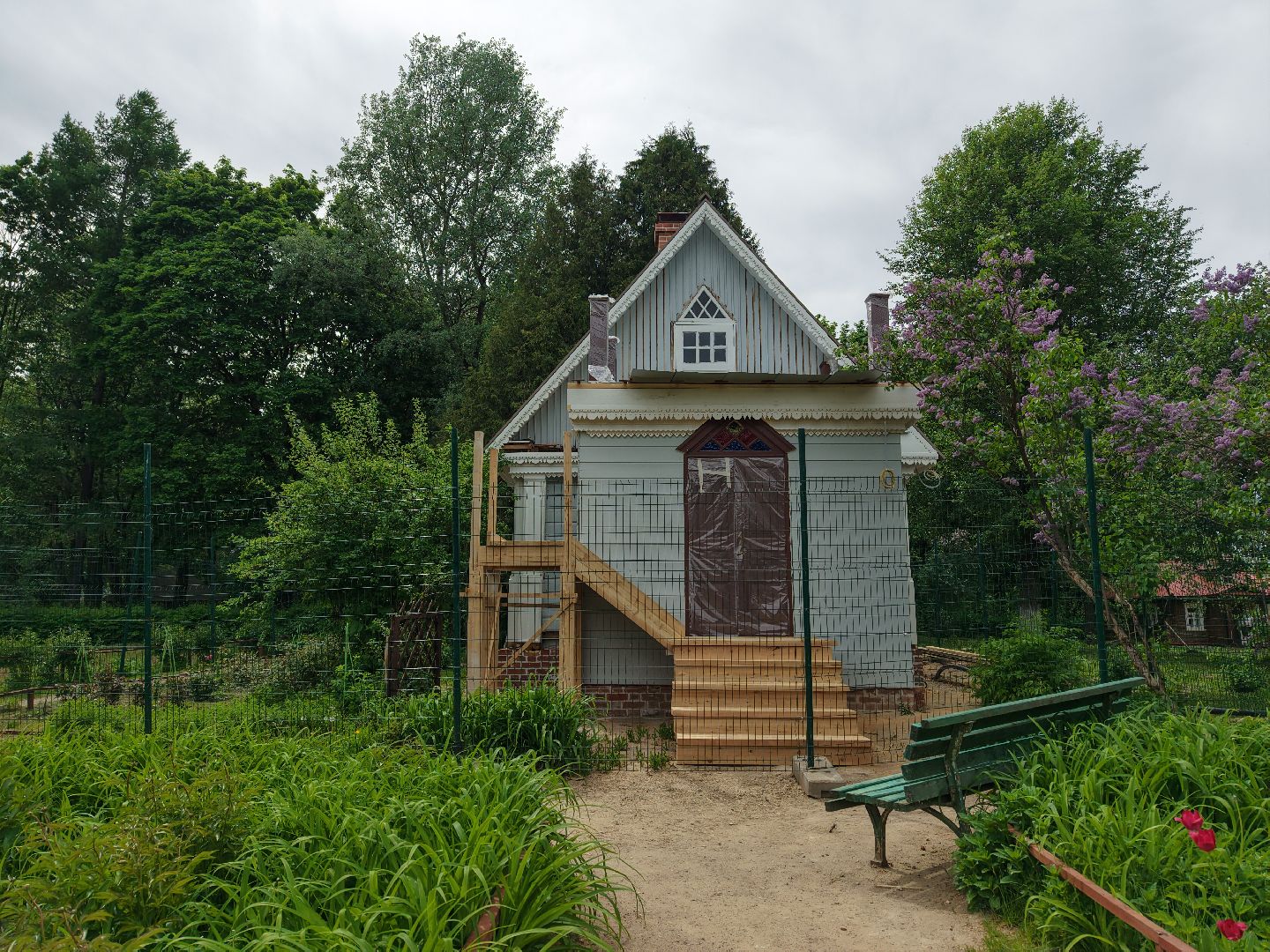 видео с коптера, усадьба мелихово, музей-заповедник в чехове,